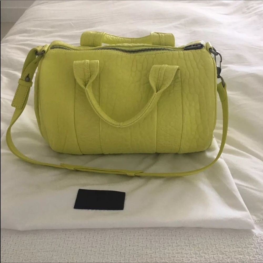 Authentic Alexander Wang Acid Citron Rocco